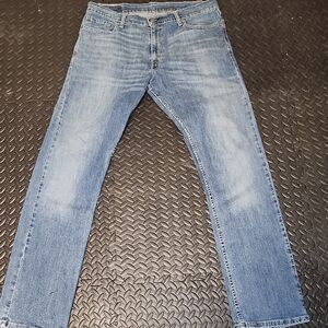 Levi's Light Blue Straight Jeans Style 514